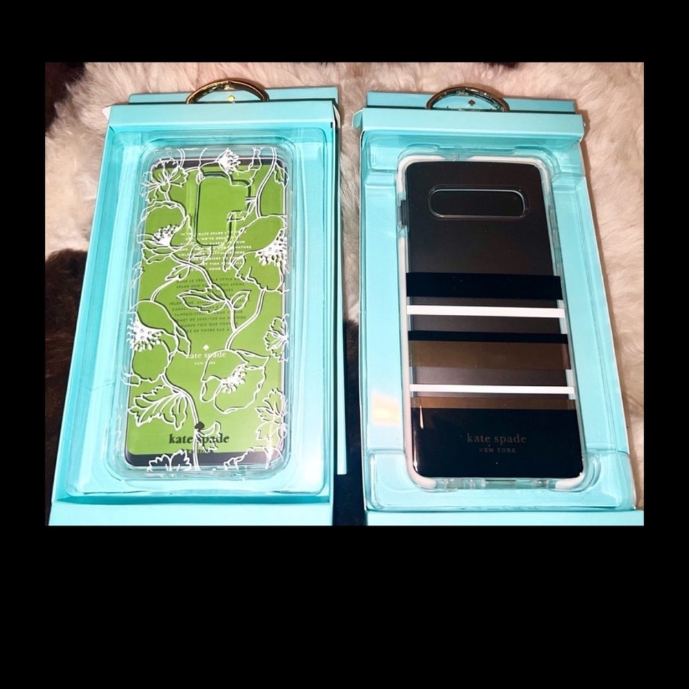 Kate Spade Samsung Galaxy S9+ S10+ Hard Case Bundle